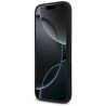 Guess Silicone Big 4G Script case for iPhone 17 Pro Max / black
