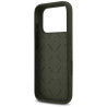 Guess Silicone Big 4G Script case for iPhone 17 Pro Max / khaki