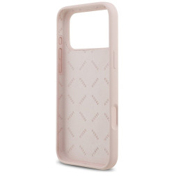 Guess Silicone Big 4G Script Case for iPhone 17 Pro Max / Pink