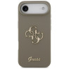 Guess Silicone Big 4G Script Case for iPhone 17 Air / Brown