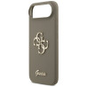 Guess Silicone Big 4G Script Case for iPhone 17 Air / Brown