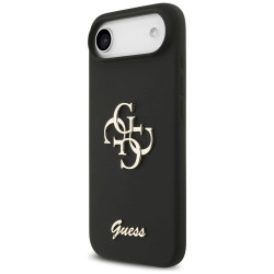 Guess Silicone Big 4G Script Case for iPhone Air / black