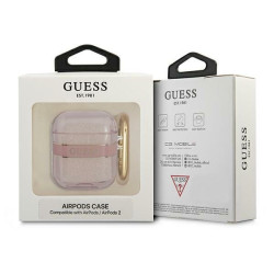 Guess GUA2HHTSP AirPods cover Strap Collection / pink