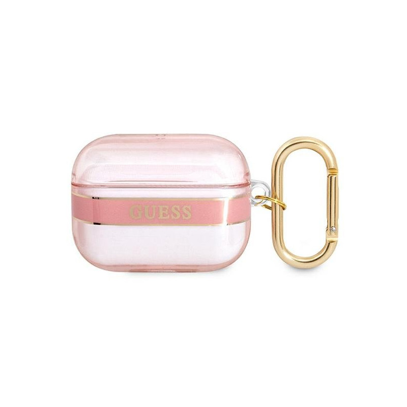 Guess GUAPHHTSP AirPods Pro cover Strap Collection / pink