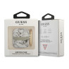 Guess GUA2HCHMAG AirPods cover Marble Strap Collection / grey