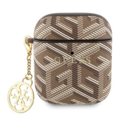 Guess GUA2PGCE4CW AirPods 1/2 cover GCube Charm / brown