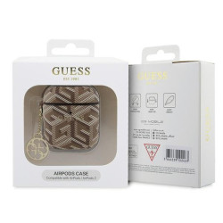 Guess GUA2PGCE4CW AirPods 1/2 cover GCube Charm / brown