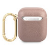 Guess GUA2SASMP AirPods cover Saffiano Script Metal Collection / pink