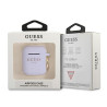 Guess GUA2SGGEU AirPods cover Silicone Glitter / purple