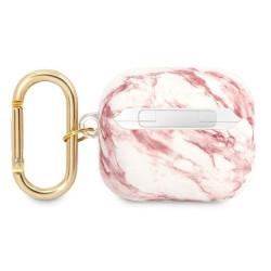 Guess GUA3HCHMAP AirPods 3 cover Marble Strap Collection / pink