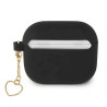 Guess GUA3LSCHSK AirPods 3 cover Silicone Charm Heart Collection / black