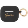 Guess GUA3SSSK AirPods 3 cover Silicone Vintage Script / black