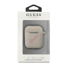 Guess GUACA2LSVSGP AirPods cover Silicone Vintage / grey pink