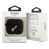 Guess GUACAPLSVSBW AirPods Pro cover Silicone Vintage / black/white