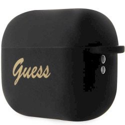 Guess GUAP2LSCHSK AirPods Pro 2 (2022/2023) Silicone Charm Heart Collection cover / black