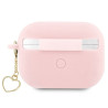 Guess GUAP2LSCHSP AirPods Pro 2 (2022/2023) cover Silicone Charm Heart Collection / pink