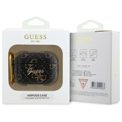 Guess GUAP2PG4GPK AirPods Pro 2 (2022/2023) cover 4G Hook / black