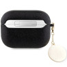 Guess GUAP2PGEHCDK AirPods Pro 2 (2022/2023) cover Fixed Glitter Heart Diamond Charm / black