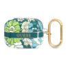 Guess GUAPHHFLN AirPods Pro cover Flower Strap Collection / green