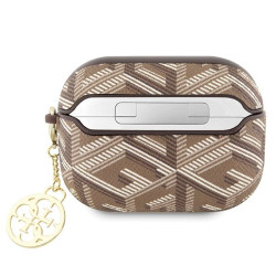 Guess GUAPPGCE4CW AirPods Pro cover GCube Charm / brown