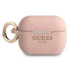 Guess GUAPSGGEP AirPods Pro cover Silicone Glitter / pink