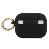 Guess GUAPSSSK AirPods Pro cover Silicone Vintage Script / black