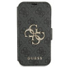 Guess GUBKP13X4GMGGR Book 4G Big Metal Logo for iPhone 13 Pro Max 6,7" / grey