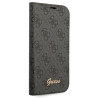 Guess GUBKP14LHG4SHK iPhone 14 Pro 6,1" black book 4G Vintage Gold Logo