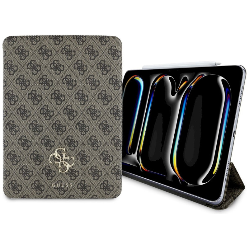 Guess GUFC11PM24PS4SGW Magnetic 4G Big Logo for iPad Pro 11" 2024 / brown