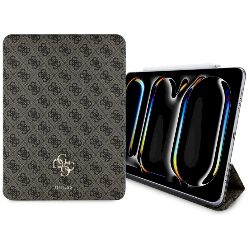 Guess GUFC13PM24PS4SGW Magnetic 4G Big Logo for iPad Pro 13" 2024 / brown