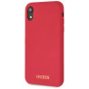 Guess GUHCI61LSGLRE Hardcase Silicone for iPhone Xr / red