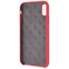 Guess GUHCI61LSGLRE Hardcase Silicone for iPhone Xr / red