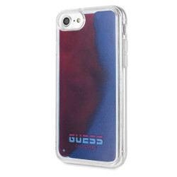 Guess GUHCI8GLCRE California Glow in the dark Hard Case for iPhone 7/8/SE 2020 / red
