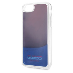 Guess GUHCI8GLCRE California Glow in the dark Hard Case for iPhone 7/8/SE 2020 / red
