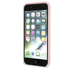 Guess GUHCI8LSGLLP Hardcase Silicone for iPhone 7/8/SE 2020/SE 2022 / light pink