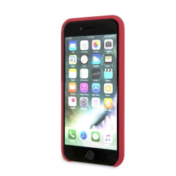 Guess GUHCI8LSGLRE Silicone Hard Case for iPhone 7/8/SE 2020/SE 2022 / red