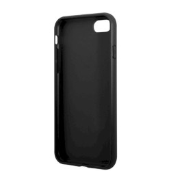 Guess GUHCI8PSATPK Saffiano Triangle Logo Hardcase for iPhone 7/8/SE 2020/SE 2022 / black