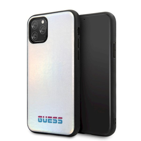 Guess GUHCN58BLD Hard Case for iPhone 11 Pro / silver