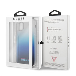 Guess GUHCN58DGCNA Hard Case California for iPhone 11 Pro / gradient blue