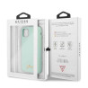 Guess GUHCN58LSLMGG Silicone Vintage Gold Logo Hard Case for iPhone 11 Pro / green
