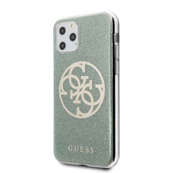 Guess GUHCN58PCUGLKA Hardcase 4G Circle Glitter for iPhone 11 Pro / khaki