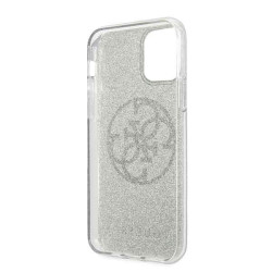 Guess GUHCN58PCUGLKA Hardcase 4G Circle Glitter for iPhone 11 Pro / khaki