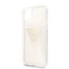 Guess GUHCN58SGTLGO Glitter Triangle Hardcase for iPhone 11 Pro / gold