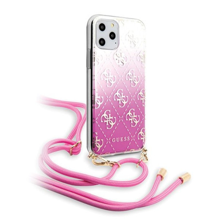 Guess GUHCN58WO4GPI Hardcase 4G Gradient for iPhone 11 Pro / pink