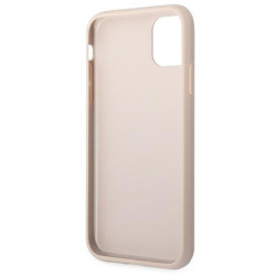 Guess GUHCN61G4GFPI Hardcase 4G Metal Gold Logo for iPhone 11 6,1" / pink