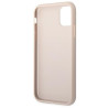 Guess GUHCN61G4GFPI Hardcase 4G Metal Gold Logo for iPhone 11 6,1" / pink