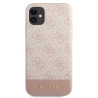 Guess GUHCN61G4GLPI 4G Stripe Collection Hardcase for iPhone 11 6,1"/Xr / pink