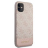 Guess GUHCN61G4GLPI 4G Stripe Collection Hardcase for iPhone 11 6,1"/Xr / pink