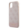 Guess GUHCN61G4GLPI 4G Stripe Collection Hardcase for iPhone 11 6,1"/Xr / pink