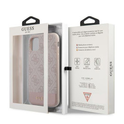 Guess GUHCN61G4GLPI 4G Stripe Collection Hardcase for iPhone 11 6,1"/Xr / pink